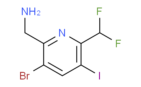AM123777 | 1805920-17-5 | 2-(Aminomethyl)-3-bromo-6-(difluoromethyl)-5-iodopyridine