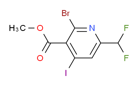 AM123778 | 1805168-32-4 | Methyl 2-bromo-6-(difluoromethyl)-4-iodopyridine-3-carboxylate