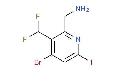AM123779 | 1805240-59-8 | 2-(Aminomethyl)-4-bromo-3-(difluoromethyl)-6-iodopyridine