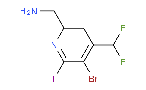 AM123785 | 1807005-47-5 | 6-(Aminomethyl)-3-bromo-4-(difluoromethyl)-2-iodopyridine