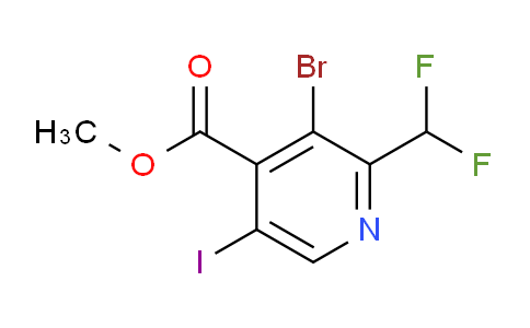 AM123786 | 1805247-23-7 | Methyl 3-bromo-2-(difluoromethyl)-5-iodopyridine-4-carboxylate