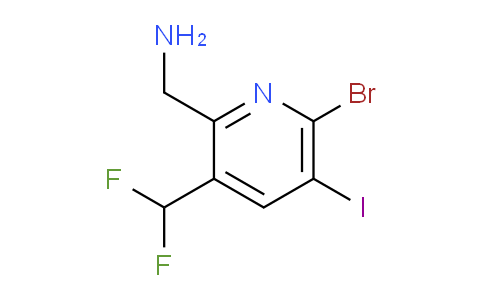 AM123790 | 1806905-61-2 | 2-(Aminomethyl)-6-bromo-3-(difluoromethyl)-5-iodopyridine