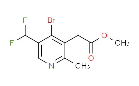 AM123795 | 1805937-78-3 | Methyl 4-bromo-5-(difluoromethyl)-2-methylpyridine-3-acetate