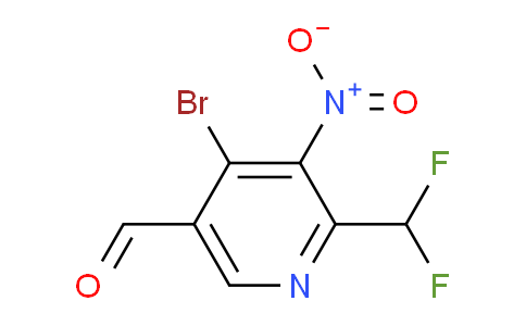 AM123804 | 1805249-74-4 | 4-Bromo-2-(difluoromethyl)-3-nitropyridine-5-carboxaldehyde