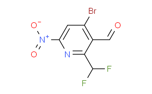 AM123808 | 1805166-55-5 | 4-Bromo-2-(difluoromethyl)-6-nitropyridine-3-carboxaldehyde