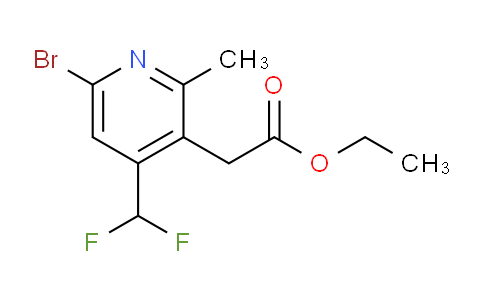 AM123811 | 1804954-10-6 | Ethyl 6-bromo-4-(difluoromethyl)-2-methylpyridine-3-acetate
