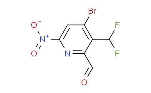 AM123814 | 1805166-64-6 | 4-Bromo-3-(difluoromethyl)-6-nitropyridine-2-carboxaldehyde