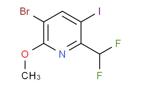 AM123830 | 1806870-50-7 | 5-Bromo-2-(difluoromethyl)-3-iodo-6-methoxypyridine