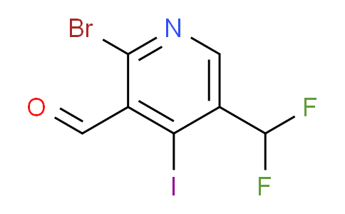 AM123833 | 1805923-94-7 | 2-Bromo-5-(difluoromethyl)-4-iodopyridine-3-carboxaldehyde