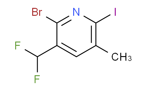 AM123842 | 1804846-41-0 | 2-Bromo-3-(difluoromethyl)-6-iodo-5-methylpyridine