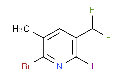 AM123854 | 1805408-27-8 | 2-Bromo-5-(difluoromethyl)-6-iodo-3-methylpyridine