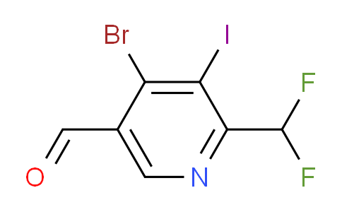 AM123856 | 1805414-71-4 | 4-Bromo-2-(difluoromethyl)-3-iodopyridine-5-carboxaldehyde