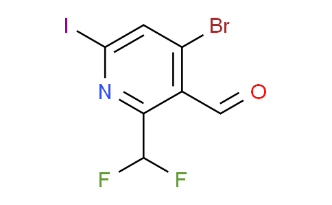 AM123858 | 1805382-45-9 | 4-Bromo-2-(difluoromethyl)-6-iodopyridine-3-carboxaldehyde