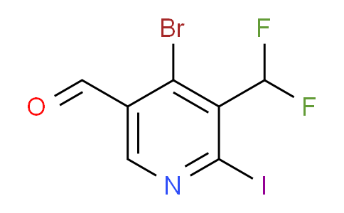 AM123860 | 1805924-32-6 | 4-Bromo-3-(difluoromethyl)-2-iodopyridine-5-carboxaldehyde