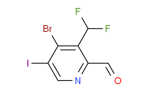 AM123861 | 1805374-93-9 | 4-Bromo-3-(difluoromethyl)-5-iodopyridine-2-carboxaldehyde