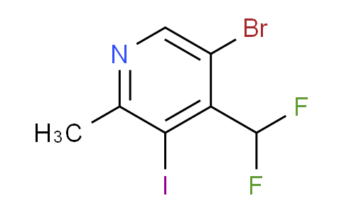 AM123866 | 1805239-50-2 | 5-Bromo-4-(difluoromethyl)-3-iodo-2-methylpyridine