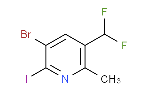 AM123868 | 1805408-94-9 | 3-Bromo-5-(difluoromethyl)-2-iodo-6-methylpyridine