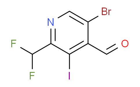AM123869 | 1805414-95-2 | 5-Bromo-2-(difluoromethyl)-3-iodopyridine-4-carboxaldehyde