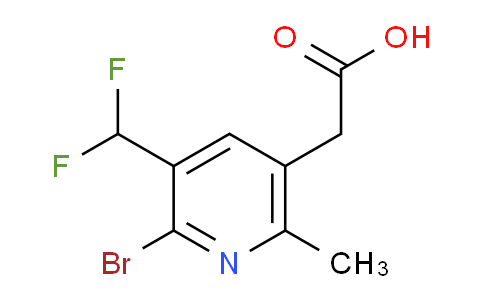 AM123878 | 1805169-40-7 | 2-Bromo-3-(difluoromethyl)-6-methylpyridine-5-acetic acid