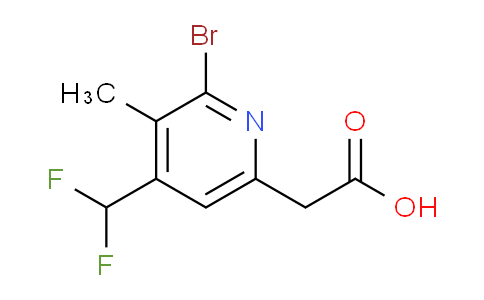 AM123880 | 1806866-76-1 | 2-Bromo-4-(difluoromethyl)-3-methylpyridine-6-acetic acid
