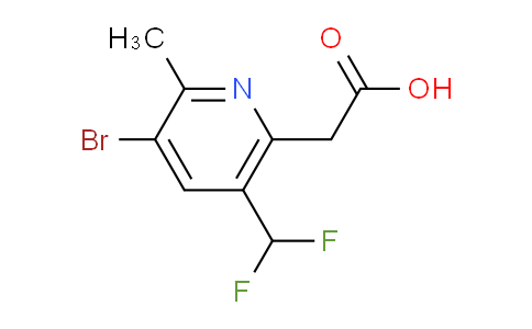 AM123903 | 1806867-16-2 | 3-Bromo-5-(difluoromethyl)-2-methylpyridine-6-acetic acid