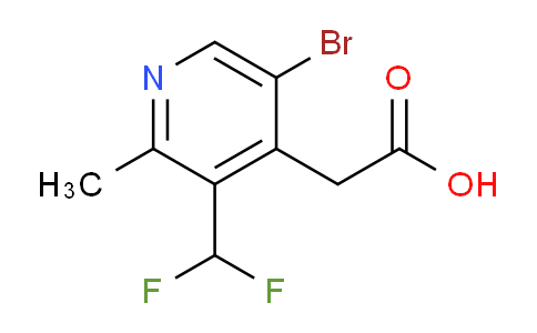 AM123905 | 1805242-23-2 | 5-Bromo-3-(difluoromethyl)-2-methylpyridine-4-acetic acid