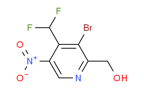 AM123916 | 1806857-68-0 | 3-Bromo-4-(difluoromethyl)-5-nitropyridine-2-methanol