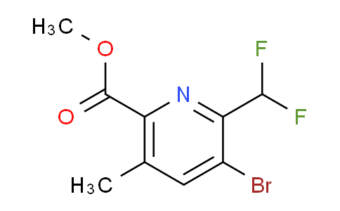 AM123917 | 1806916-02-8 | Methyl 3-bromo-2-(difluoromethyl)-5-methylpyridine-6-carboxylate