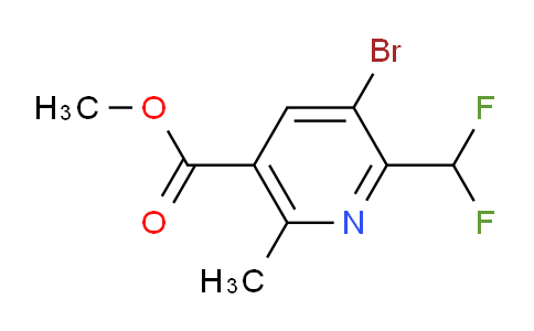 AM123919 | 1806916-17-5 | Methyl 3-bromo-2-(difluoromethyl)-6-methylpyridine-5-carboxylate