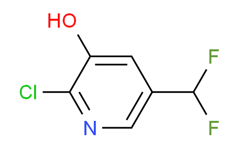 2-Chloro-5-(difluoromethyl)-3-hydroxypyridine