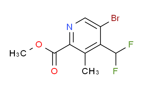 AM123923 | 1806854-93-2 | Methyl 5-bromo-4-(difluoromethyl)-3-methylpyridine-2-carboxylate