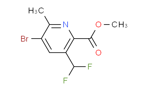 AM123927 | 1806916-21-1 | Methyl 3-bromo-5-(difluoromethyl)-2-methylpyridine-6-carboxylate