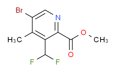 AM123928 | 1805240-84-9 | Methyl 5-bromo-3-(difluoromethyl)-4-methylpyridine-2-carboxylate