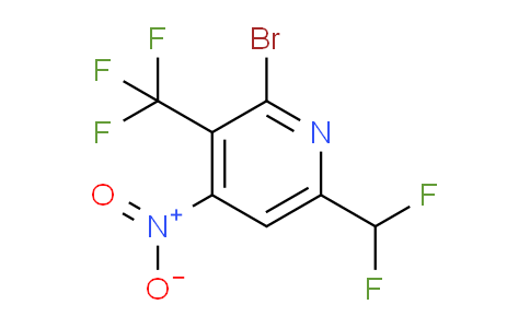 AM123931 | 1806856-95-0 | 2-Bromo-6-(difluoromethyl)-4-nitro-3-(trifluoromethyl)pyridine