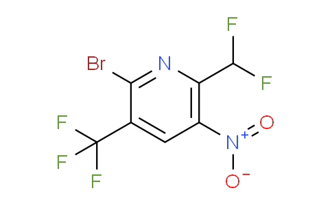 AM123932 | 1805443-26-8 | 2-Bromo-6-(difluoromethyl)-5-nitro-3-(trifluoromethyl)pyridine