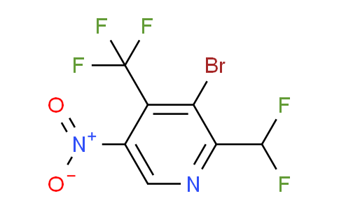 AM123934 | 1806999-02-9 | 3-Bromo-2-(difluoromethyl)-5-nitro-4-(trifluoromethyl)pyridine