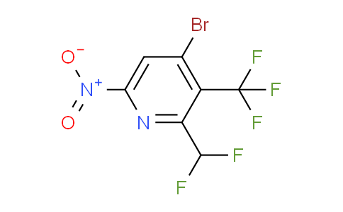 AM123947 | 1806999-48-3 | 4-Bromo-2-(difluoromethyl)-6-nitro-3-(trifluoromethyl)pyridine