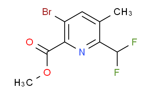 AM123949 | 1805375-17-0 | Methyl 5-bromo-2-(difluoromethyl)-3-methylpyridine-6-carboxylate