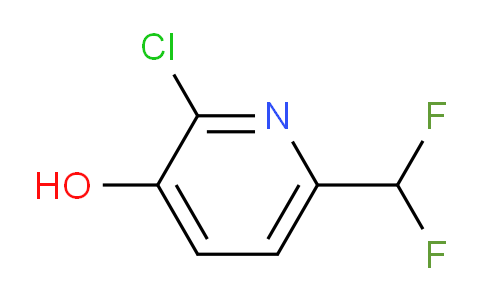 2-Chloro-6-(difluoromethyl)-3-hydroxypyridine