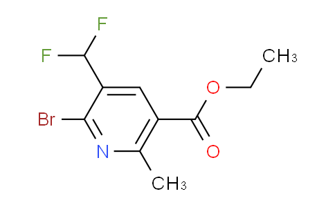 Ethyl 2-bromo-3-(difluoromethyl)-6-methylpyridine-5-carboxylate