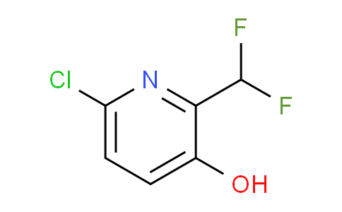 6-Chloro-2-(difluoromethyl)-3-hydroxypyridine