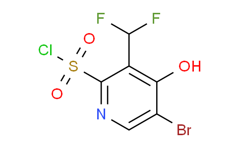 AM123971 | 1804666-92-9 | 5-Bromo-3-(difluoromethyl)-4-hydroxypyridine-2-sulfonyl chloride