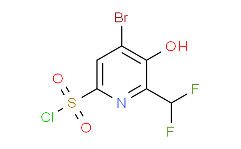 AM123976 | 1806903-72-9 | 4-Bromo-2-(difluoromethyl)-3-hydroxypyridine-6-sulfonyl chloride