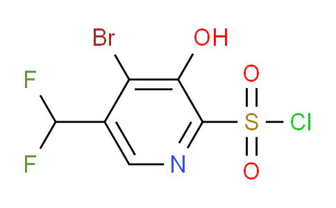 AM123981 | 1807004-05-2 | 4-Bromo-5-(difluoromethyl)-3-hydroxypyridine-2-sulfonyl chloride