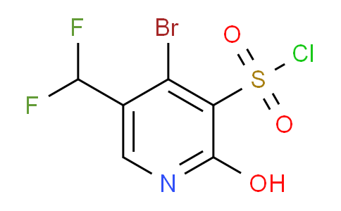 AM123982 | 1806876-27-6 | 4-Bromo-5-(difluoromethyl)-2-hydroxypyridine-3-sulfonyl chloride