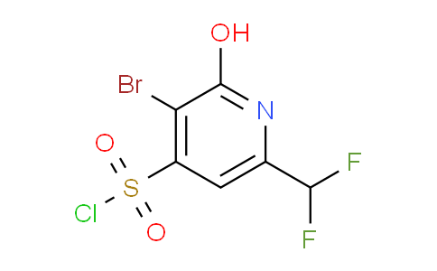 AM123986 | 1805405-02-0 | 3-Bromo-6-(difluoromethyl)-2-hydroxypyridine-4-sulfonyl chloride