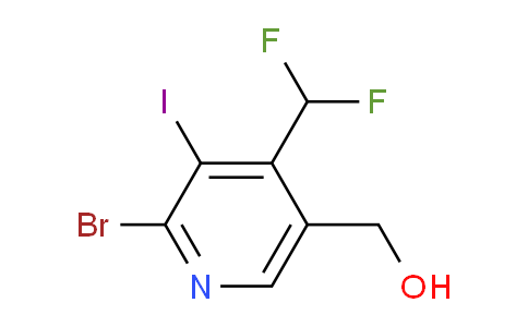 AM123987 | 1805923-32-3 | 2-Bromo-4-(difluoromethyl)-3-iodopyridine-5-methanol