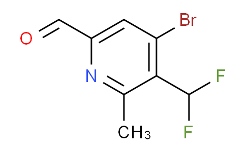 AM124011 | 1806993-67-8 | 4-Bromo-3-(difluoromethyl)-2-methylpyridine-6-carboxaldehyde