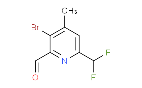 AM124021 | 1805935-99-2 | 3-Bromo-6-(difluoromethyl)-4-methylpyridine-2-carboxaldehyde