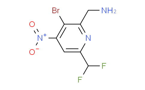 AM124029 | 1805939-52-9 | 2-(Aminomethyl)-3-bromo-6-(difluoromethyl)-4-nitropyridine